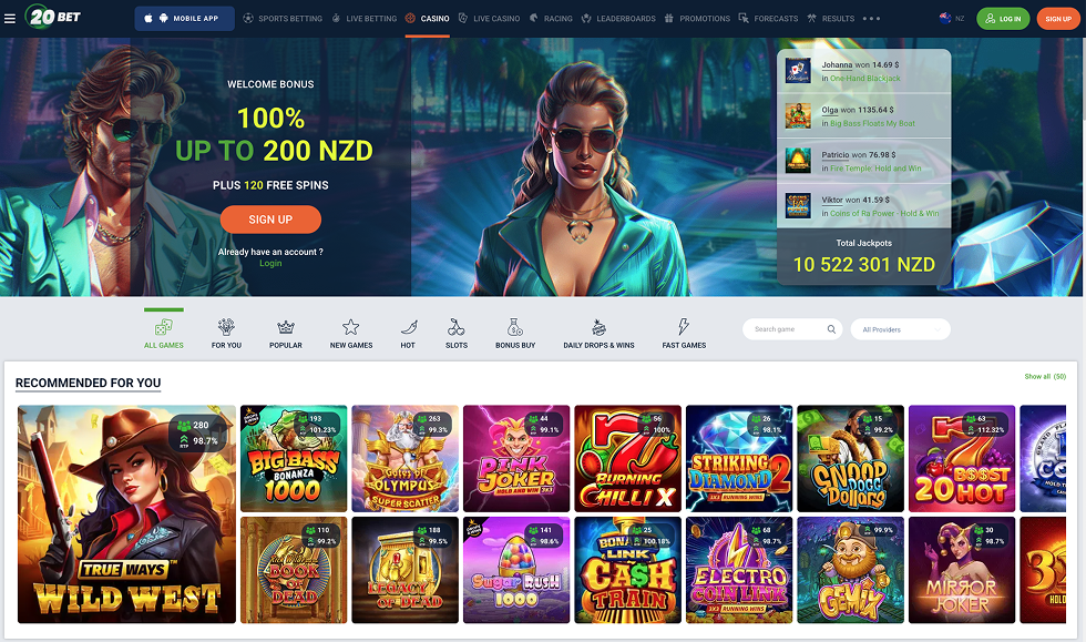 20Bet Betting Online